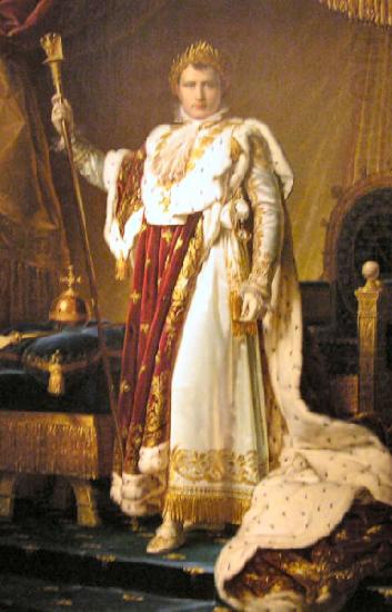Napoleon in Coronation Robes, Francois Pascal Simon Gerard